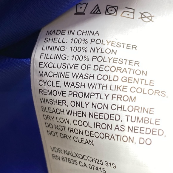 NAUTICA Men’s Tempasphere Puffer Jacket in Yellow - Picture 12 of 12